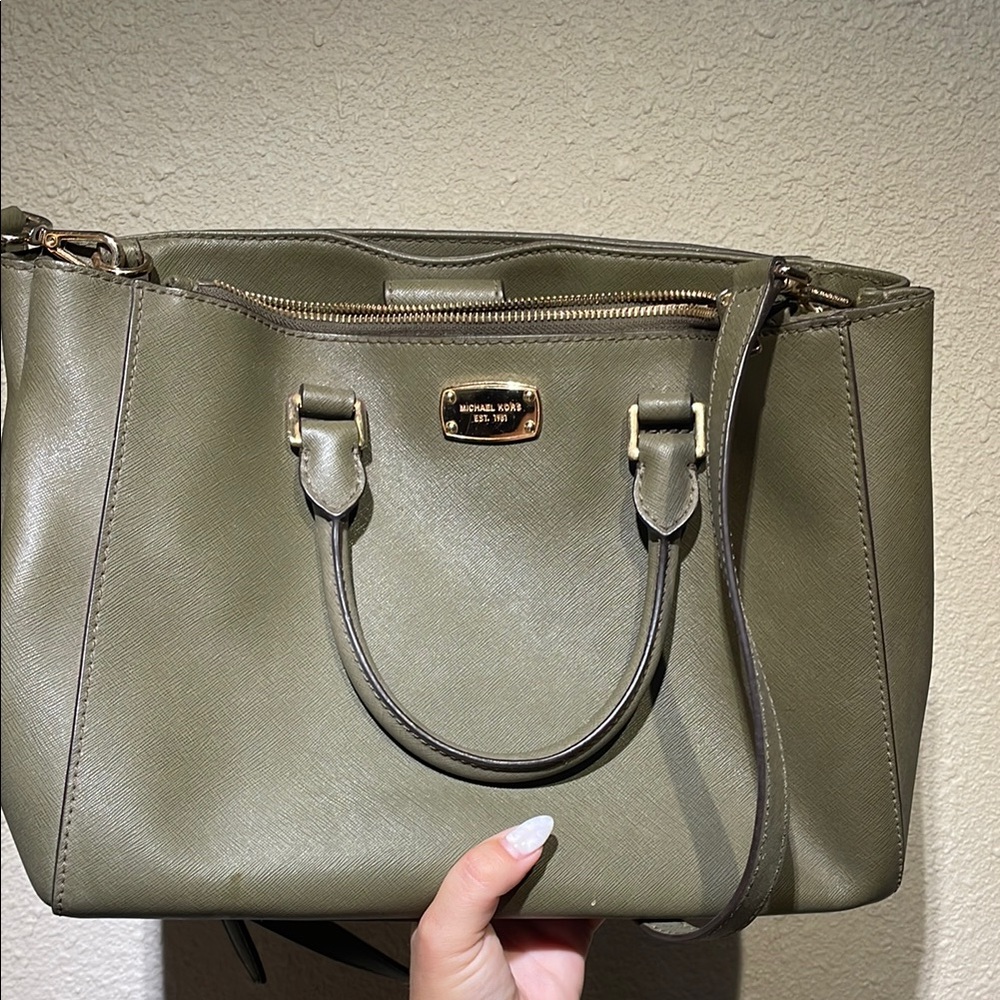 Michael Kors Olive Green Women's Bag